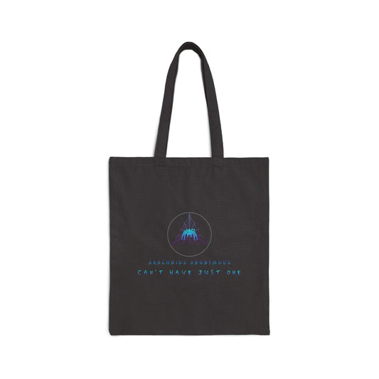 Arachnids Anonymous Cotton Canvas Tote Bag