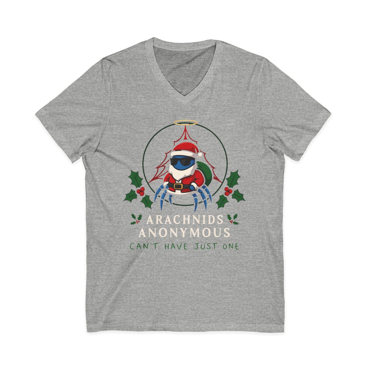 Unisex Jersey Short Sleeve V-Neck Tee