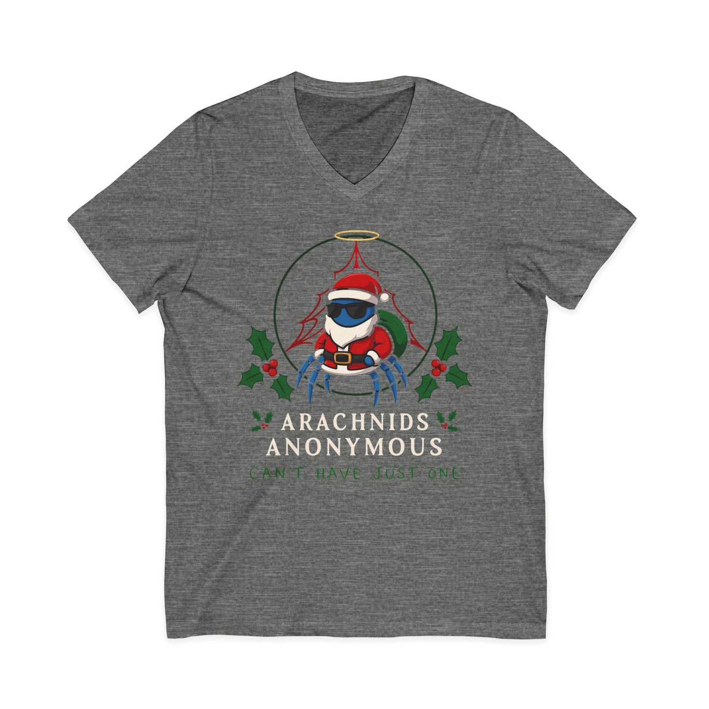 Unisex Jersey Short Sleeve V-Neck Tee